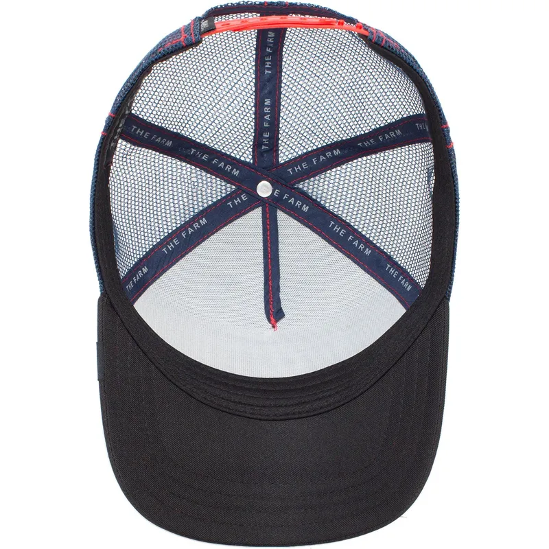 cepur-izliekta-truckeris-melns-snapback-stallion-trip-the-farm-no-goorin-bros