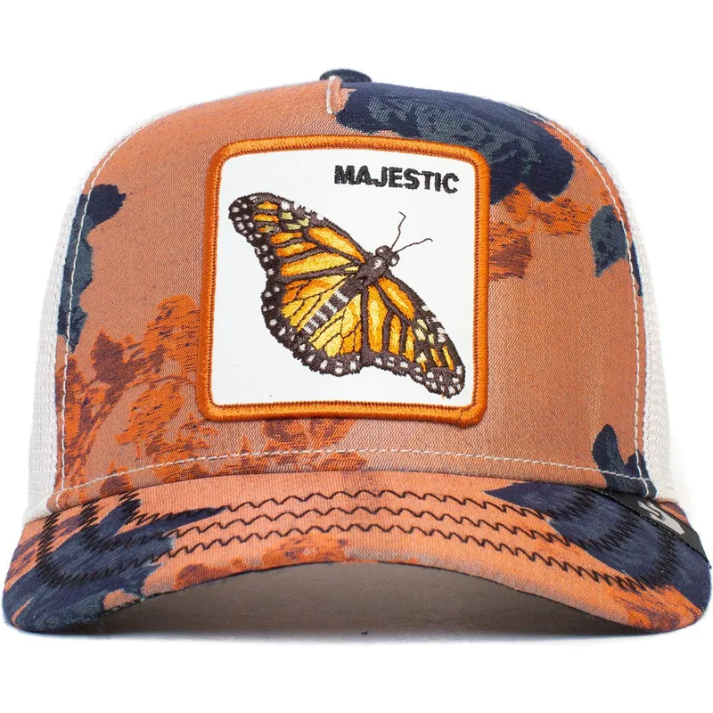 cepur-izliekta-truckeris-oranzs-snapback-majestic-monarchy-of-roses-the-farm-no-goorin-bros cepur-izliekta-truckeris-oranzs-snapback-majestic-monarchy-of-roses-the-farm-no-goorin-bros