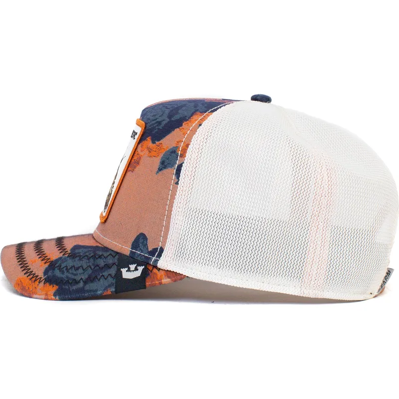 cepur-izliekta-truckeris-oranzs-snapback-majestic-monarchy-of-roses-the-farm-no-goorin-bros cepur-izliekta-truckeris-oranzs-snapback-majestic-monarchy-of-roses-the-farm-no-goorin-bros