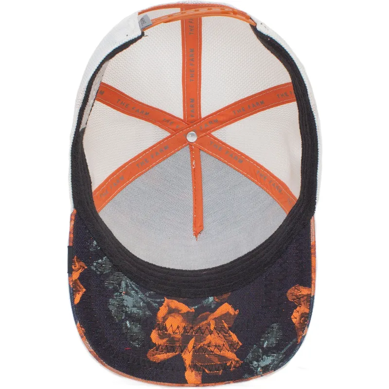 cepur-izliekta-truckeris-oranzs-snapback-majestic-monarchy-of-roses-the-farm-no-goorin-bros cepur-izliekta-truckeris-oranzs-snapback-majestic-monarchy-of-roses-the-farm-no-goorin-bros