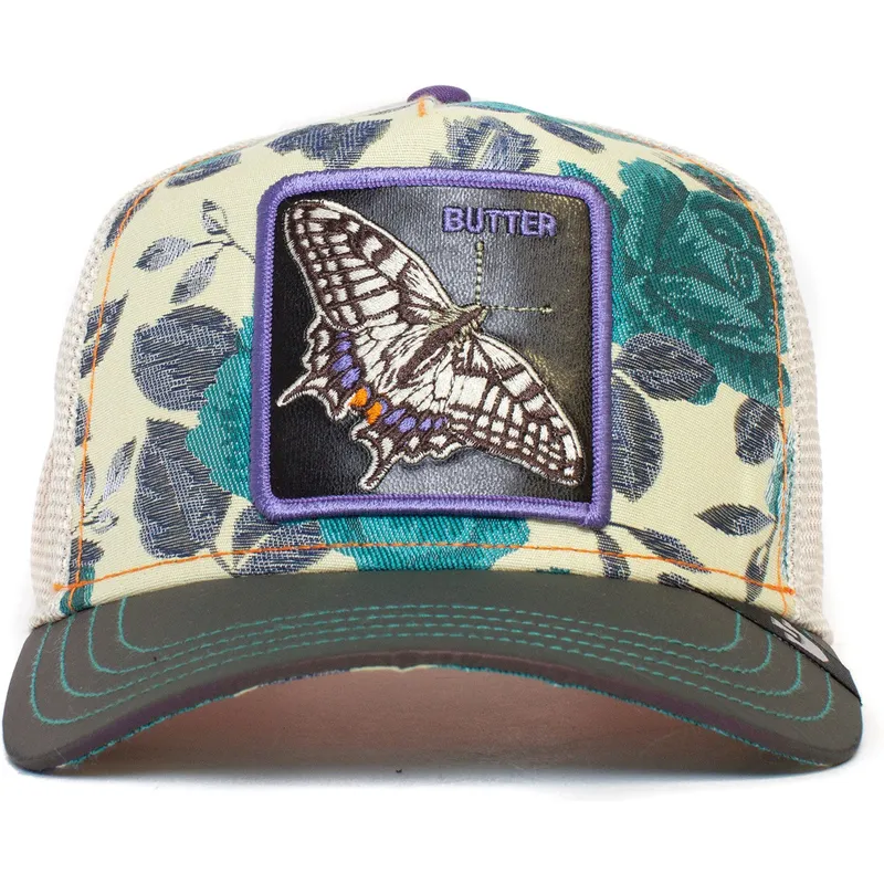 cepur-izliekta-truckeris-zils-snapback-butter-an-jelly-the-farm-no-goorin-bros