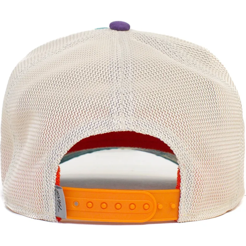 cepur-izliekta-truckeris-zils-snapback-butter-an-jelly-the-farm-no-goorin-bros