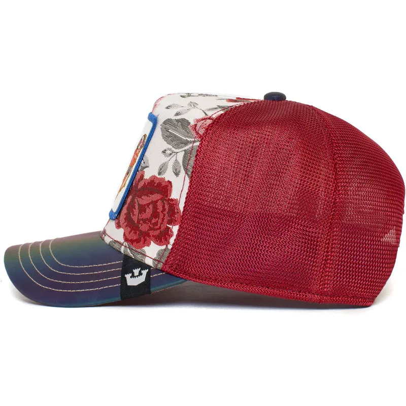 cepur-izliekta-truckeris-sarkans-snapback-change-metamorphosis-the-farm-no-goorin-bros