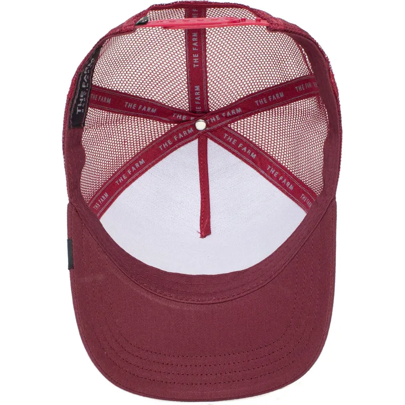 cepur-izliekta-truckeris-sarkans-snapback-handsome-truckin-the-farm-no-goorin-bros
