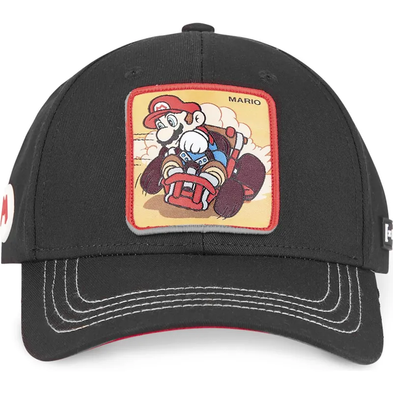 schwarze-verstellbare-curved-cap-mario-casb-cu1-super-mario-bros-von-capslab