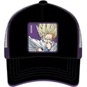 cepur-izliekta-truckeris-melns-snapback-super-saiyan-2-goh1-son-gohan-dragon-ball-no-capslab