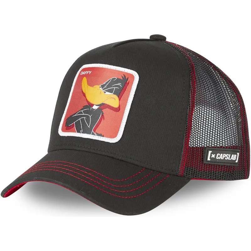 cap-izliekta-black-snapback-daffy-duck-looney-tunes-no-capslab