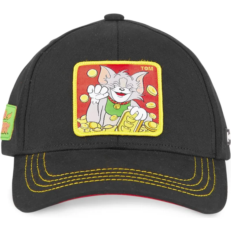 cap-izliekta-black-snapback-tom-looney-tunes-no-capslab