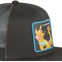 casquette-plate-trucker-noire-scooby-doo-sbd7-scooby-doo-capslab