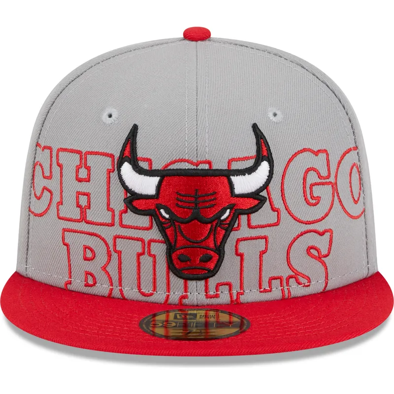 cap-plakana-gray-ajustada-59fifty-draft-edition-2023-no-chicago-bulls-nba-no-new-era