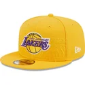 cepur-plakana-dzeltens-snapback-9fifty-draft-edition-2023-no-los-angeles-lakers-nba-no-new-era