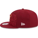cepur-plakana-sarkans-snapback-9fifty-draft-edition-2023-no-cleveland-cavaliers-nba-no-new-era