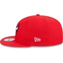 gorra-plana-roja-snapback-9fifty-draft-edition-2023-de-chicago-bulls-nba-de-new-era