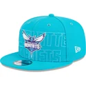 cepur-plakana-zils-snapback-9fifty-draft-edition-2023-no-charlotte-hornets-nba-no-new-era