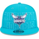 cepur-plakana-zils-snapback-9fifty-draft-edition-2023-no-charlotte-hornets-nba-no-new-era