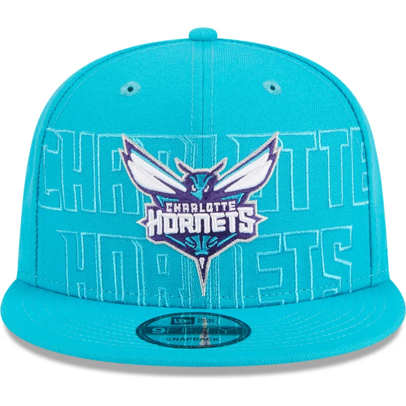 cepur-plakana-zils-snapback-9fifty-draft-edition-2023-no-charlotte-hornets-nba-no-new-era