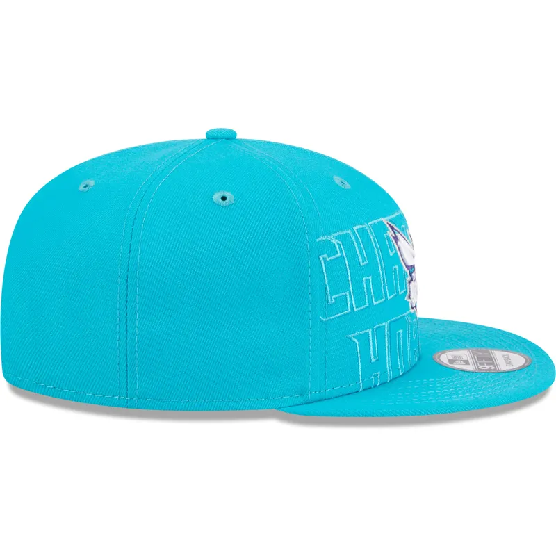 cepur-plakana-zils-snapback-9fifty-draft-edition-2023-no-charlotte-hornets-nba-no-new-era