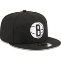 gorra-plana-negra-snapback-9fifty-draft-edition-2023-de-brooklyn-nets-nba-de-new-era