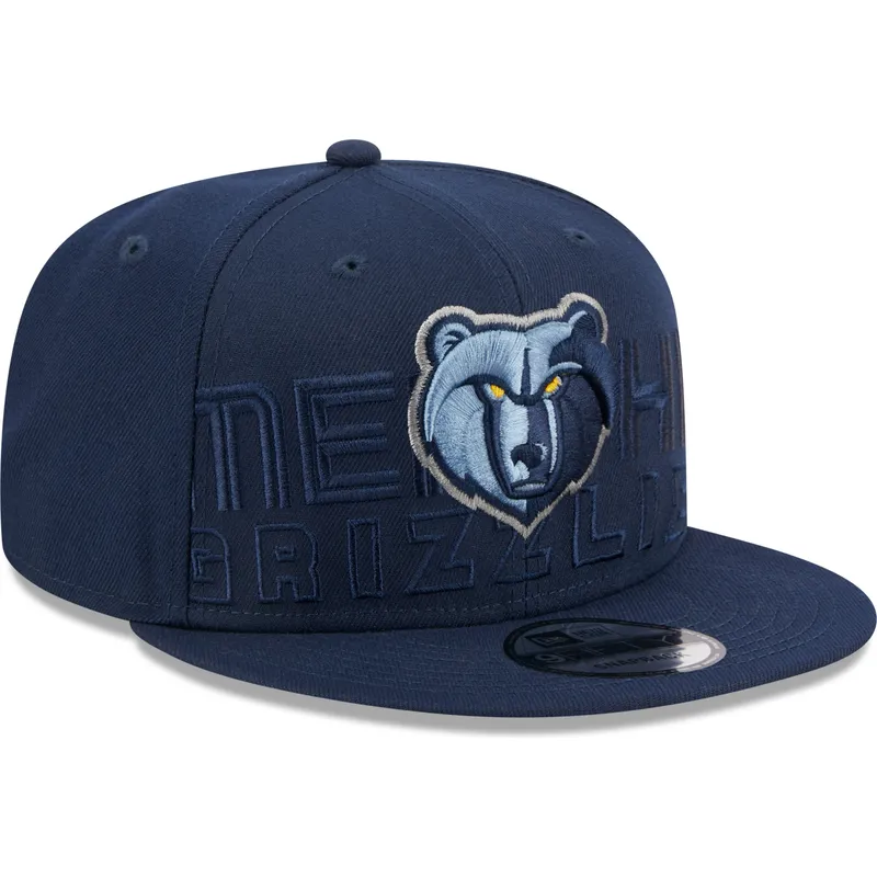 cap-plakana-navy-blue-snapback-9fifty-draft-edition-2023-no-memphis-grizzlies-nba-no-new-era