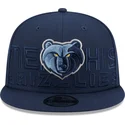 cap-plakana-navy-blue-snapback-9fifty-draft-edition-2023-no-memphis-grizzlies-nba-no-new-era