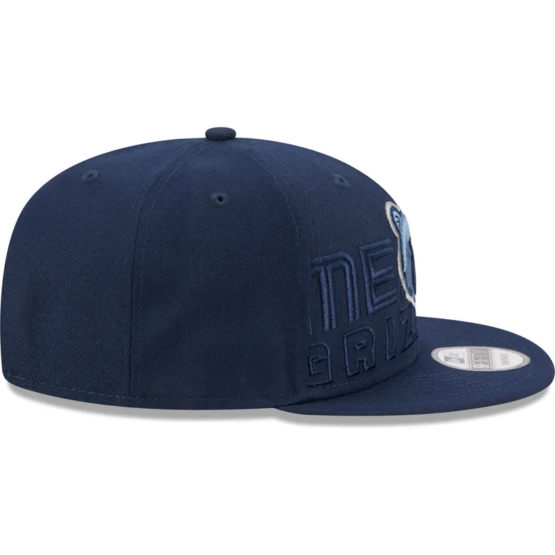 cap-plakana-navy-blue-snapback-9fifty-draft-edition-2023-no-memphis-grizzlies-nba-no-new-era