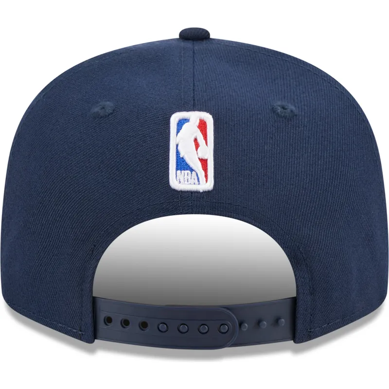 cepur-plakana-tumsi-zils-snapback-9fifty-draft-edition-2023-no-new-orleans-pelicans-nba-no-new-era
