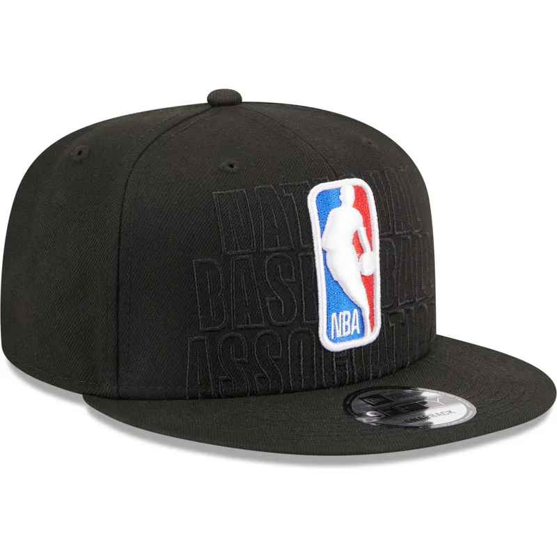 cepur-plakana-melns-snapback-9fifty-draft-edition-2023-no-nba-no-new-era
