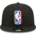 cepur-plakana-melns-snapback-9fifty-draft-edition-2023-no-nba-no-new-era