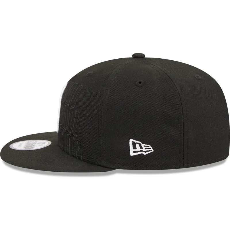 cepur-plakana-melns-snapback-9fifty-draft-edition-2023-no-nba-no-new-era
