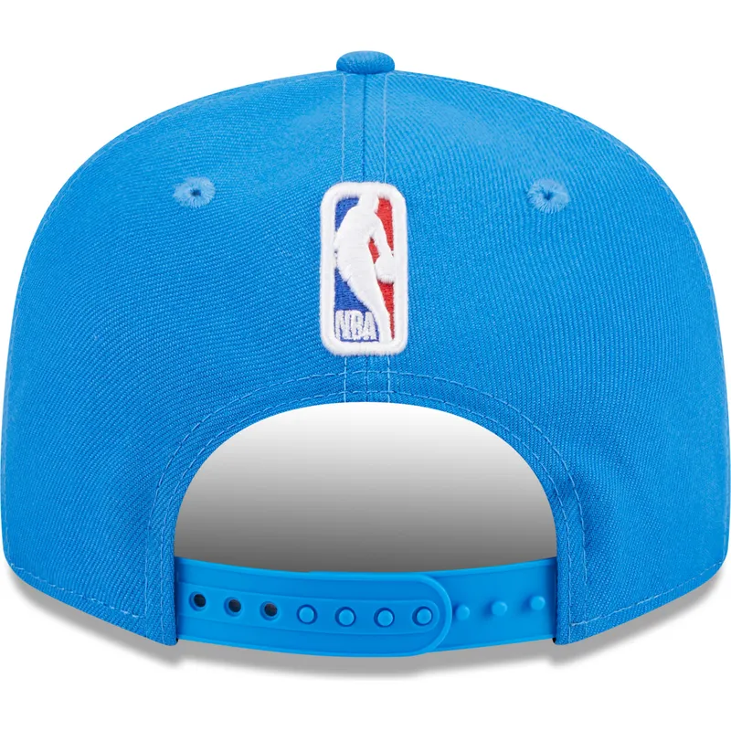 cepur-plakana-zils-snapback-9fifty-draft-edition-2023-no-oklahoma-city-thunder-nba-no-new-era