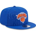 cepur-plakana-zils-snapback-9fifty-draft-edition-2023-no-new-york-knicks-nba-no-new-era