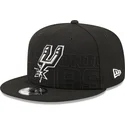 cepur-plakana-melns-snapback-9fifty-draft-edition-2023-no-san-antonio-spurs-nba-no-new-era