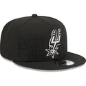 cepur-plakana-melns-snapback-9fifty-draft-edition-2023-no-san-antonio-spurs-nba-no-new-era