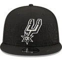 cepur-plakana-melns-snapback-9fifty-draft-edition-2023-no-san-antonio-spurs-nba-no-new-era