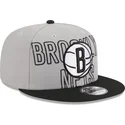 cap-plakana-gray-snapback-9fifty-draft-edition-2023-no-brooklyn-nets-nba-no-new-era