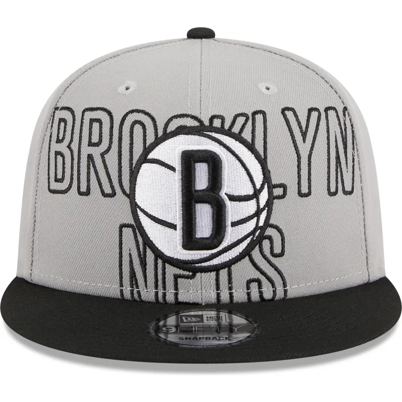 cepur-plakana-peleks-snapback-9fifty-draft-edition-2023-no-brooklyn-nets-nba-no-new-era