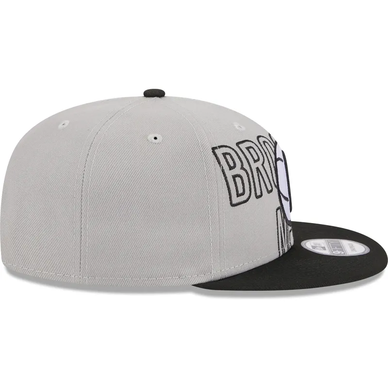 cepur-plakana-peleks-snapback-9fifty-draft-edition-2023-no-brooklyn-nets-nba-no-new-era