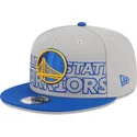 graue-und-blaue-snapback-kappe-9fifty-draft-edition-2023-der-golden-state-warriors-nba-von-new-era
