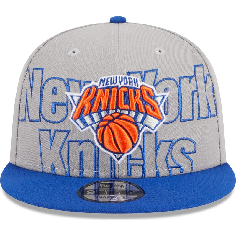 cap-plakana-gray-snapback-9fifty-draft-edition-2023-no-new-york-knicks-nba-no-new-era