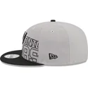 san-antonio-spurs-nba-9fifty-draft-edition-2023-snapback-grau-und-schwarz-kappe-von-new-era