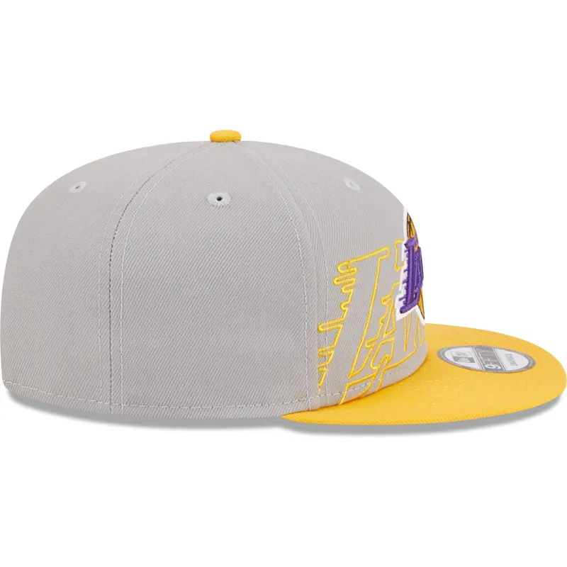 cepur-plakana-peleks-snapback-9fifty-draft-edition-2023-no-los-angeles-lakers-nba-no-new-era