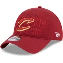 gorra-curva-roja-ajustable-9twenty-draft-edition-2023-de-cleveland-cavaliers-nba-de-new-era