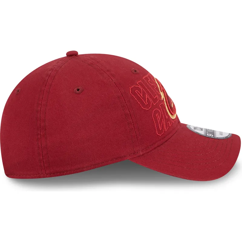 cap-izliekta-red-adjustable-strap-9twenty-draft-edition-2023-no-cleveland-cavaliers-nba-no-new-era