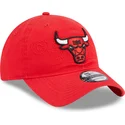 czerwona-regulowana-czapka-z-zakrzywionym-daszkiem-9twenty-draft-edition-2023-chicago-bulls-nba-new-era