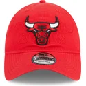 czerwona-zakrzywiona-czapka-regulowana-9twenty-draft-edition-2023-chicago-bulls-nba-od-new-era
