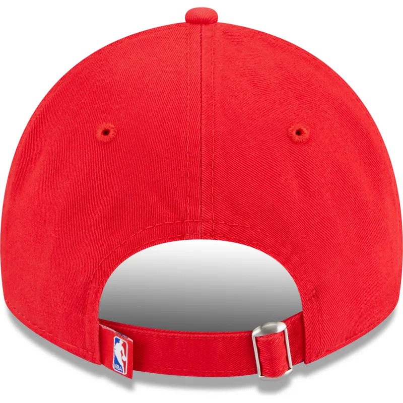 cepur-izliekta-sarkans-regulejams-9twenty-draft-edition-2023-no-chicago-bulls-nba-no-new-era