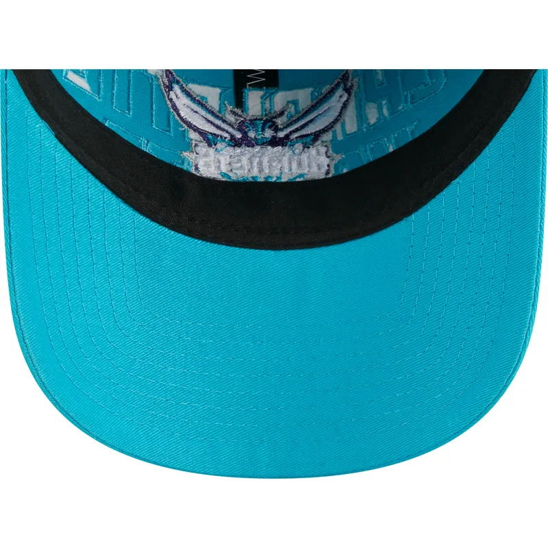cap-izliekta-blue-adjustable-strap-9twenty-draft-edition-2023-no-charlotte-hornets-nba-no-new-era