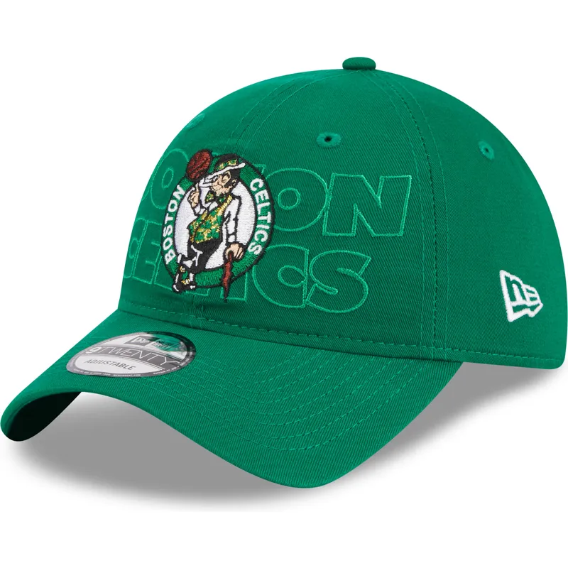 cap-izliekta-green-adjustable-strap-9twenty-draft-edition-2023-no-boston-celtics-nba-no-new-era