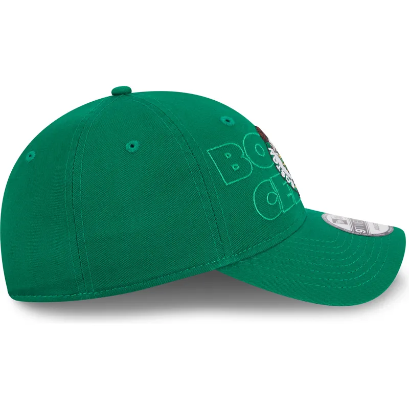 cepur-izliekta-zals-regulejams-9twenty-draft-edition-2023-no-boston-celtics-nba-no-new-era
