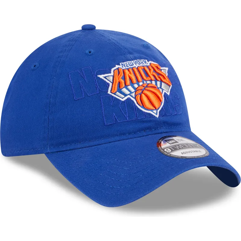 cepur-izliekta-zils-regulejams-9twenty-draft-edition-2023-no-new-york-knicks-nba-no-new-era